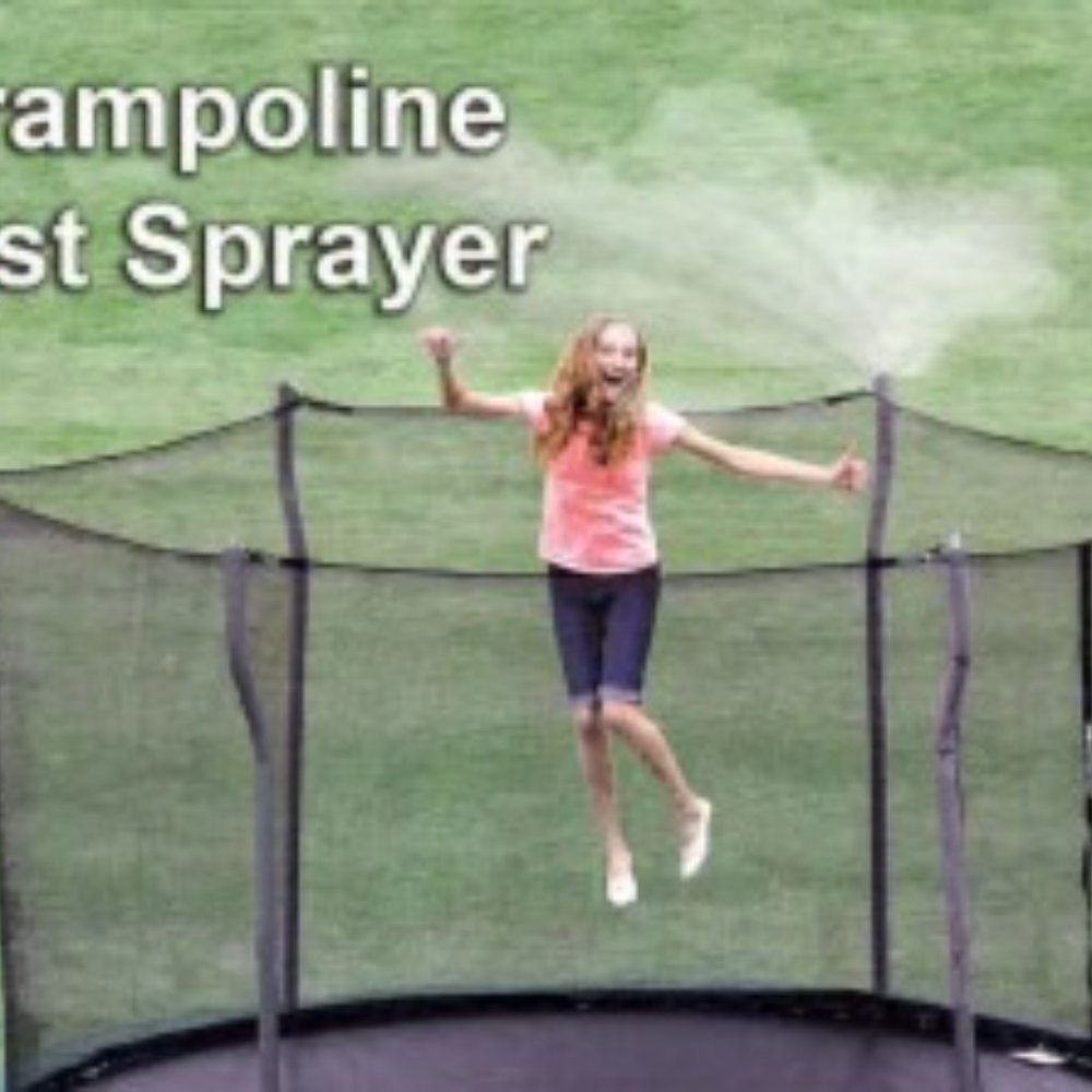 Trampoline Mist-Sprayer + Ladder Combo